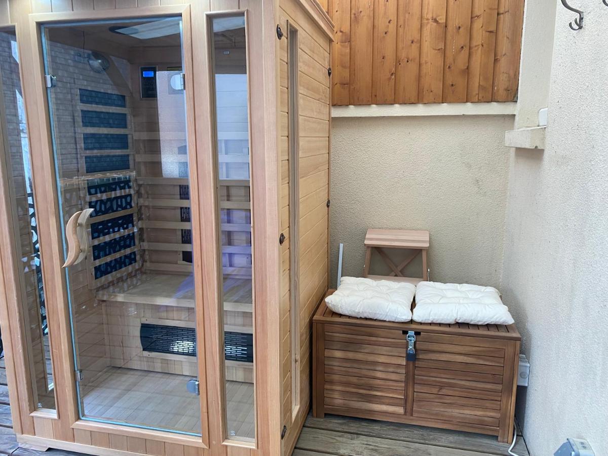 Escapade Romantique: Sauna Et Moments De Plaisir 鲁昂 外观 照片